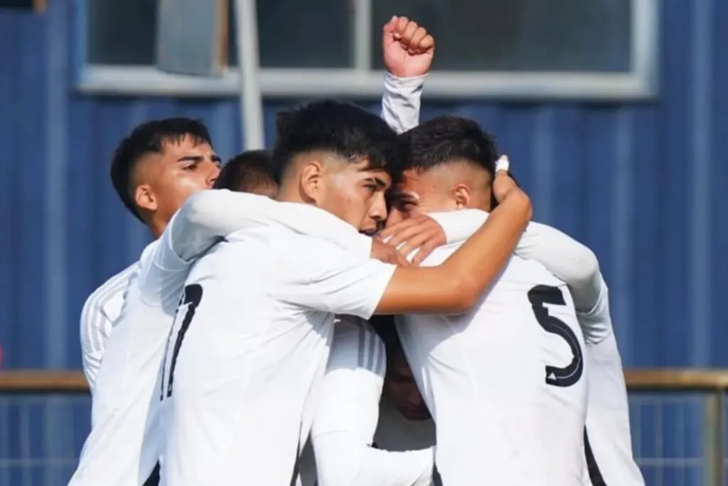 Gol de Colo-Colo Sub-20 frente a Unión Española.