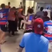 [Video] Estaban infiltrados: Sorprenden y expulsan a hinchas de Colo-Colo del Arena Castelao