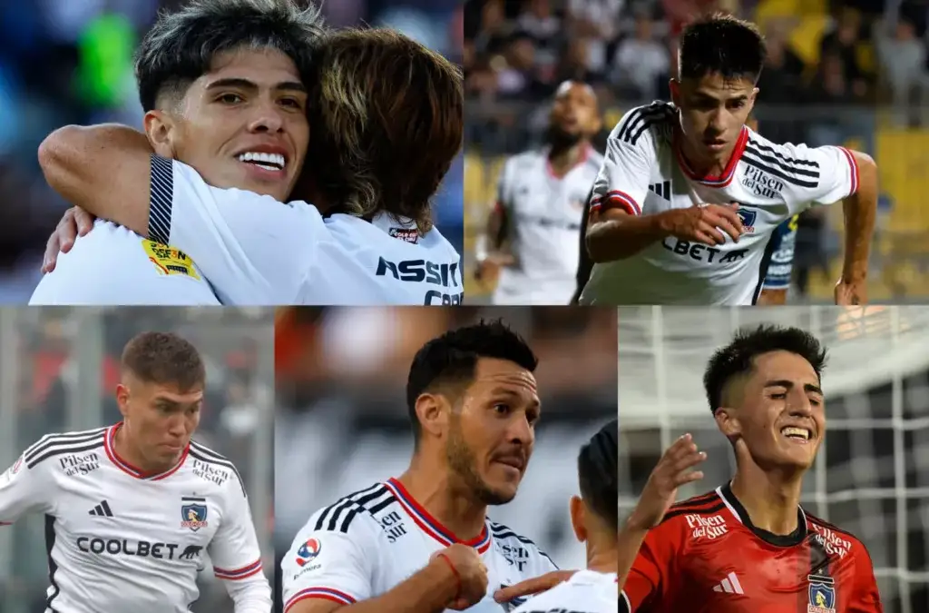Carlos Palacios, Matías Moya, Lucas Soto, Ramiro González y Diego Plaza