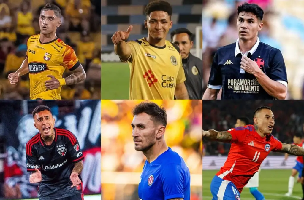 Nicolás Ramírez, Pablo Cárdenas, Pablo Galdames, Martín Rodríguez, Raúl Olivares y Eduardo Vargas terminan contrato.
