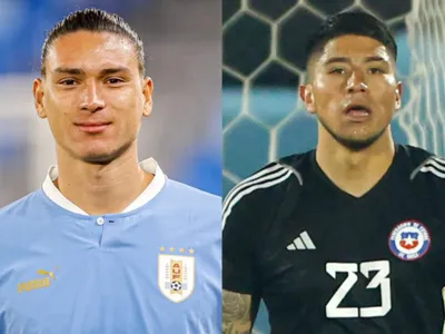 «Atajó muy bien»: Darwin Núñez aplaudió la labor de Brayan Cortés con la Selección Chilena frente a Uruguay