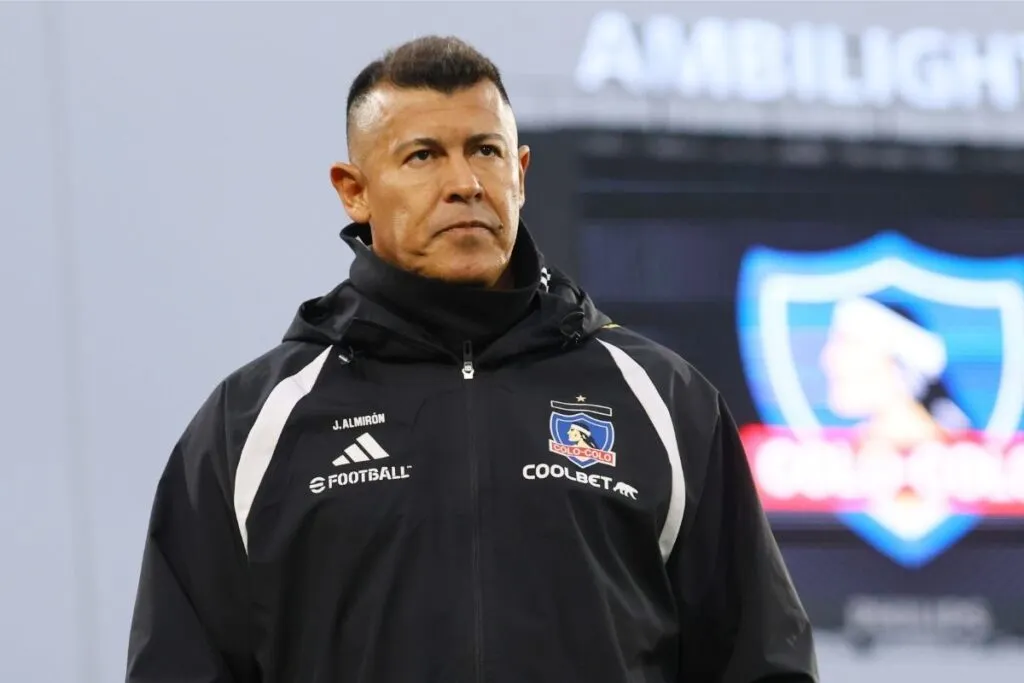 Jorge Almirón en el Campeonato Nacional.