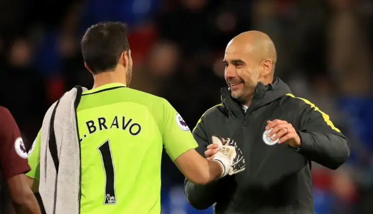 Claudio Bravo podría reencontrarse con Pep Guardiola.