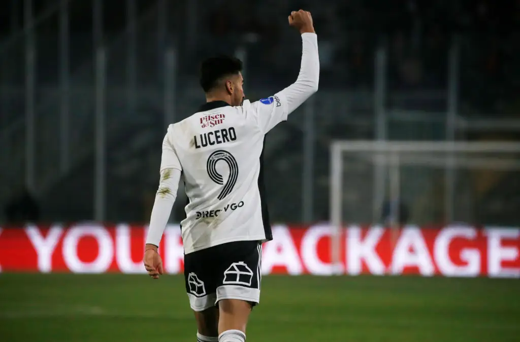 Juan Martín Lucero vistiendo la camiseta del Cacique durante la temporada 2022.