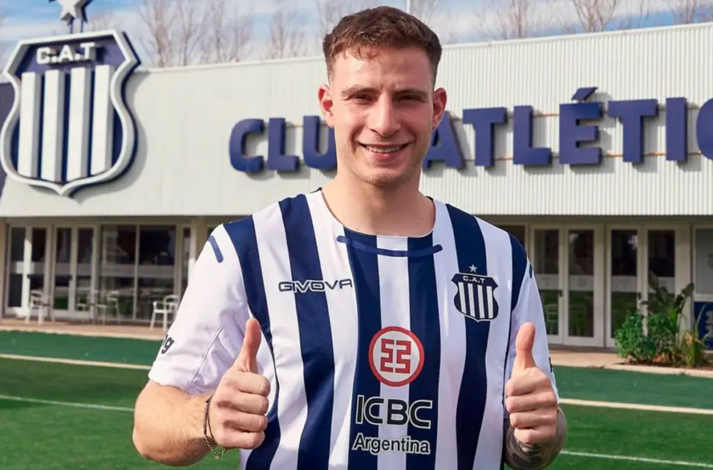 El delantero nacional llegó a mediados de 2023 a Talleres.