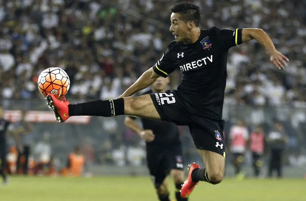 Juan Delgado inició su carrera deportiva en Colo-Colo.
