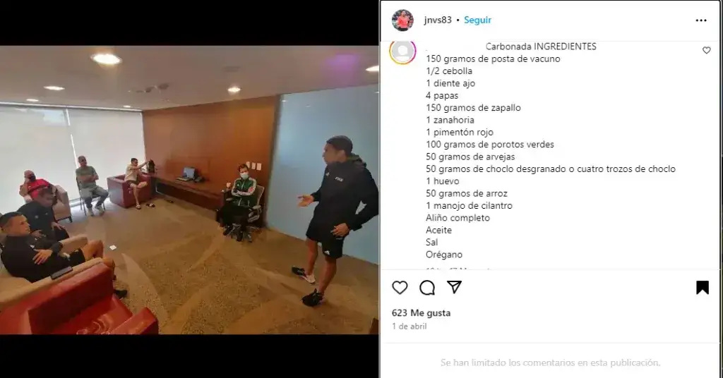 Hinchas de Colo-Colo dejaron mensajes en el perfil de Instagram de Jesús Valenzuela.