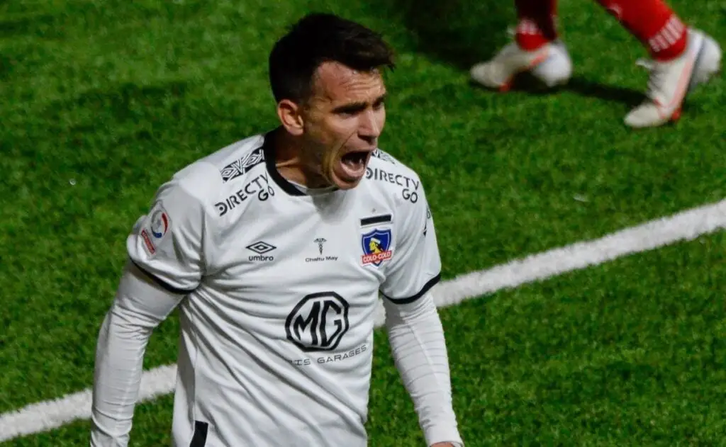 Pablo Mouche vistió la camiseta de Colo-Colo entre 2019 y 2021.