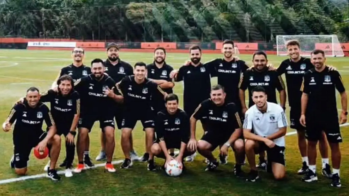 Funcionarios de Colo-Colo.