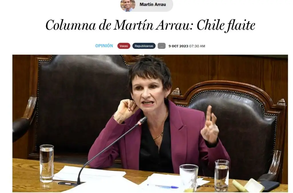 Diario La Tercera cambió la imagen de la columna de opinión escrita por Martín Arrau.