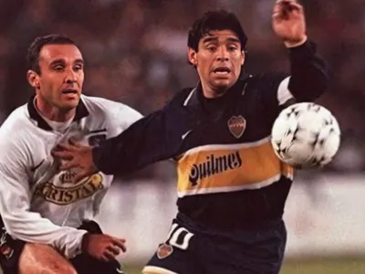 Efeméride: Triunfo albo sobre el Boca Juniors de Diego Maradona