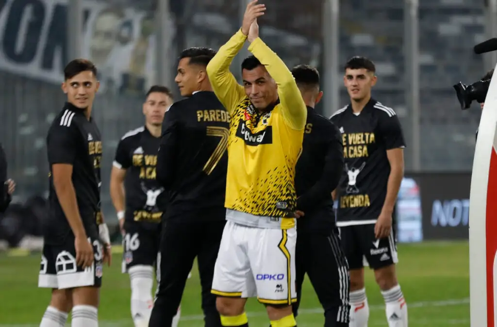 Esteban Paredes volvió al Estadio Monumental, para el partido Colo-Colo vs Coquimbo.