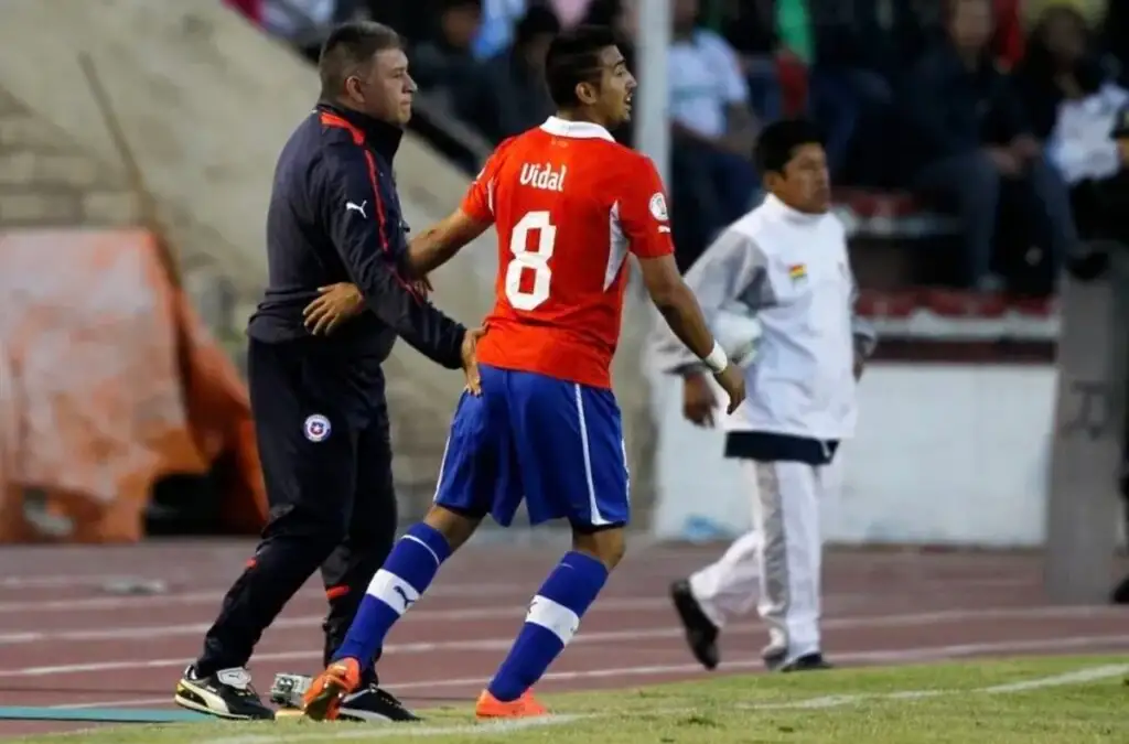Ambos colocolinos también coincidieron en la Selección Chilena.