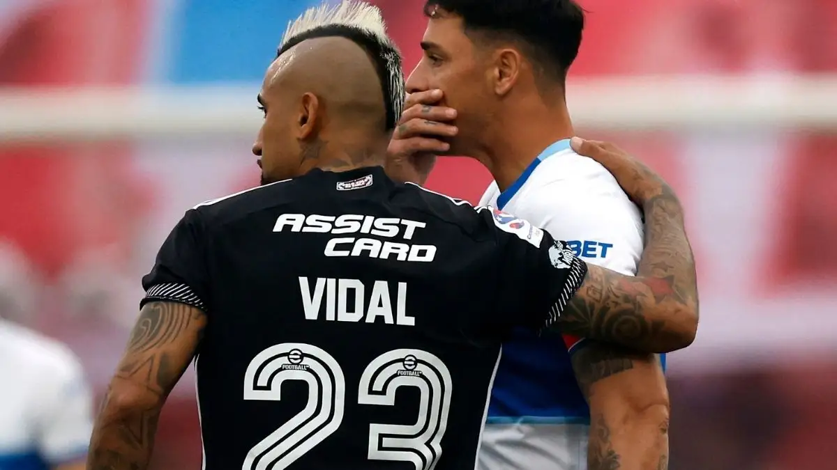 Arturo Vidal y Fernando Zampedri.