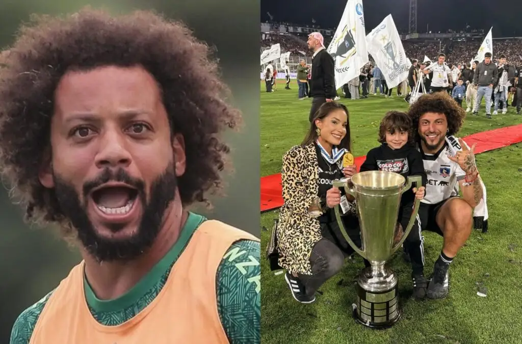 Marcelo y la familia de Maximiliano Falcón.