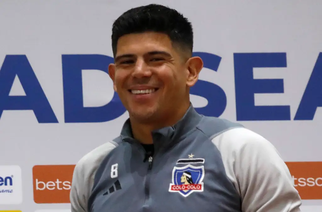 Esteban Pavez está feliz jugando por Colo-Colo.