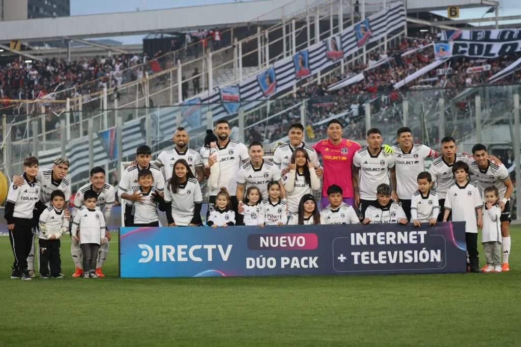 Futbol, Colo Colo vs Deportes Copiapo.
Fecha 15, campeonato Nacional 2024.
Formacion de Colo Colo antes del partido de primera division contra Deportes Copiapo en el estadio Monumental.
Santiago, Chile.
02/06/2024
Dragomir Yankovic /Photosport

Football, Colo Colo vs Deportes Copiapo.
15th turn, 2024 National Championship.
Colo ColoÕs team before the first division match against Deportes Copiapo at Monumental stadium.
Santiago, Chile.
02/06/2024
Dragomir Yankovic /Photosport