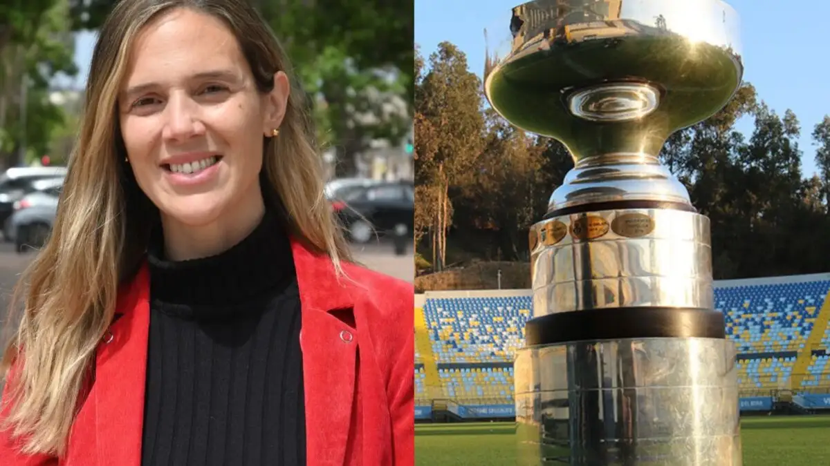 Daniela Norambuena y la Supercopa.