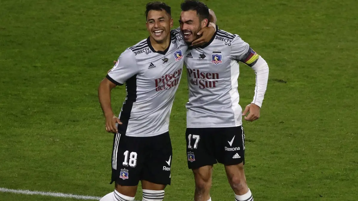 Futbol, Colo Colo vs Deportes La Serena Fecha 10, campeonato Nacional 2021. El jugador de la Colo Colo Ivan Morales celebra su gol contra Deportes La Serena durante el partido de primera division realizado en el estadio Monumental en Santiago, Chile. 06/06/2021 Javier Salvo/Photosport Football, Colo Colo vs Deportes La Serena Tenth date, 2021 National Championship. Colo Colo’s player Ivan Morales celebrates after scoring against Deportes La Serena during the first division match held at the Monumental stadium in Santiago, Chile. 06/06/2021 Javier Salvo/Photosport
