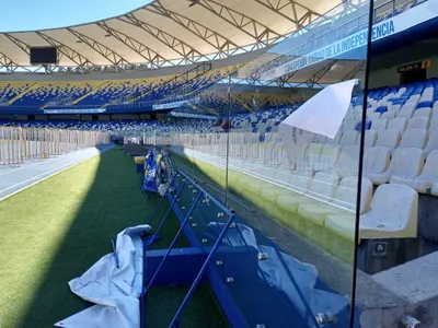 Indignante: Así quedó el Estadio Ester Roa de Concepción tras los incidentes entre los hinchas de Colo-Colo y la UC