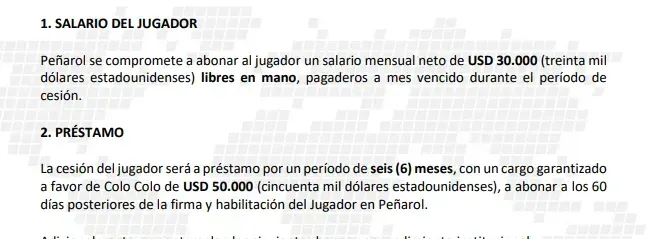 Oferta Peñarol