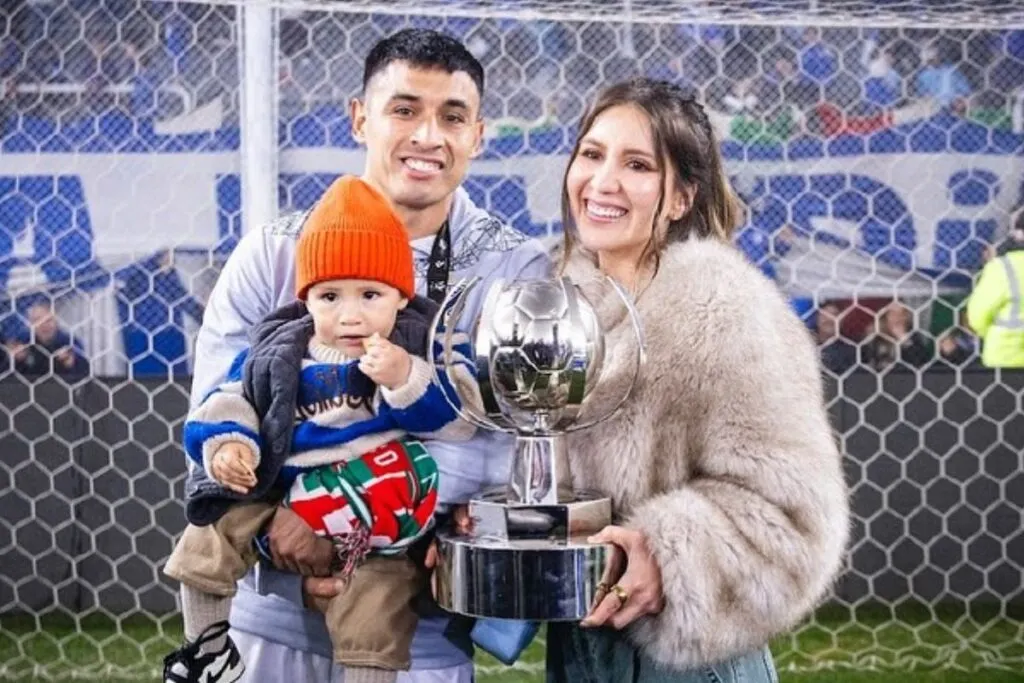 Claudio Baeza campeón con Vélez Sarsfield.