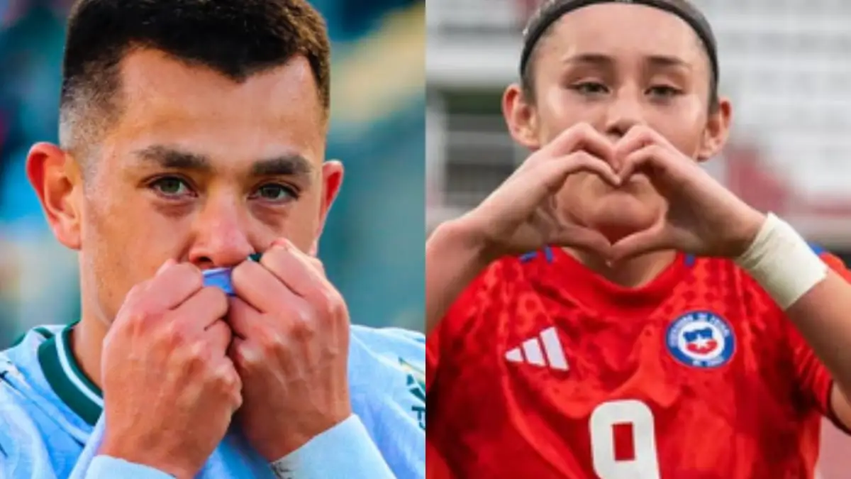 Carlos Muñoz y el orgullo por el gol de su hija Catalina con La Roja Sub 17 (2)