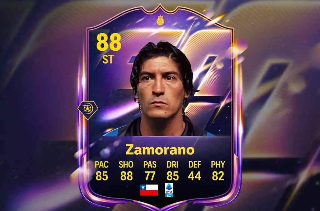 Iván Zamorano sacaría carta héroe en el EA Sports FC 26.