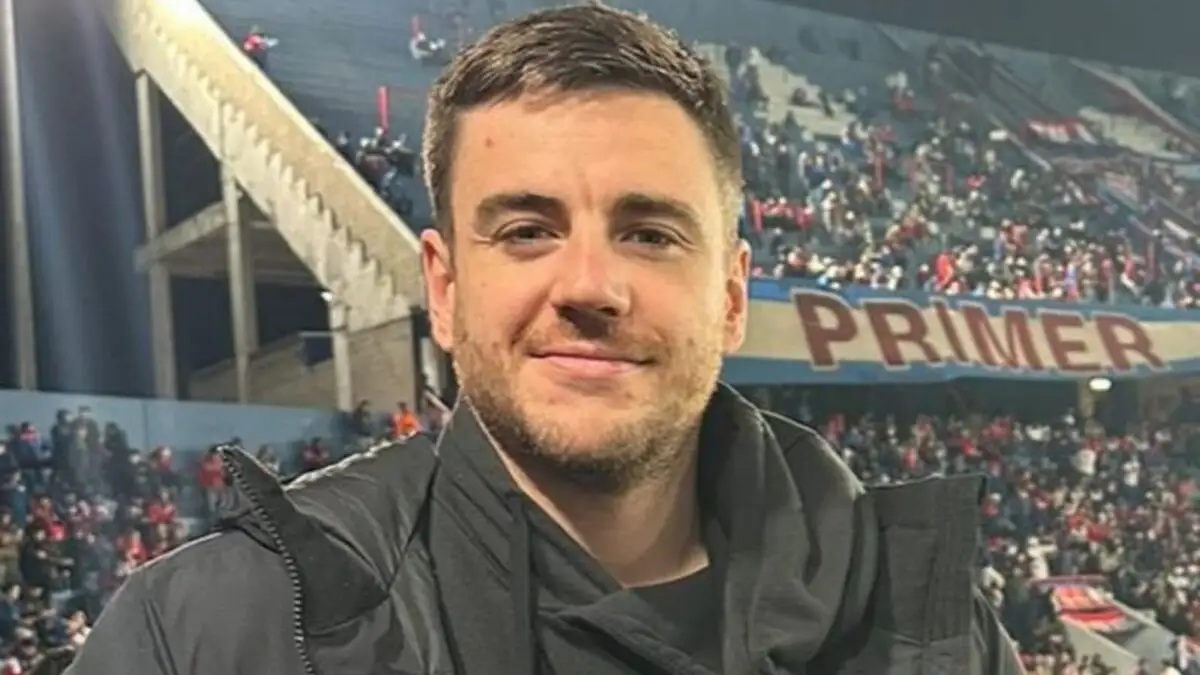 Gonzalo Fouillioux durante un partido de Nacional de Uruguay,