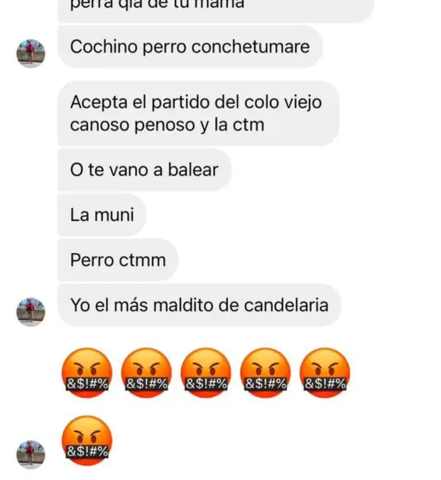 Hincha amenaza al Alcalde de Concepción.