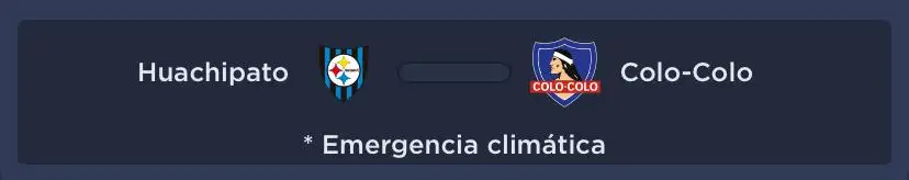 Partido entre Colo-Colo y Huachipato fue suspendido.