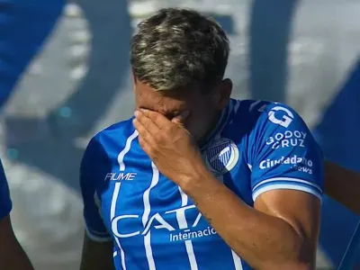 Atento, Colo-Colo: Figura de Godoy Cruz se lesionó y es duda para el duelo por Copa Libertadores
