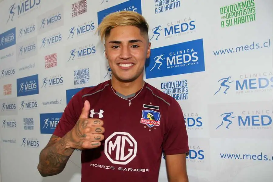 Juan Carlos Gaete en su primer paso por Colo-Colo.