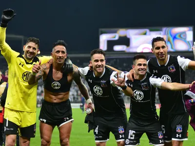 El irreconocible ex Colo-Colo que reapareció para apoyar a Argentina en la final de Copa América