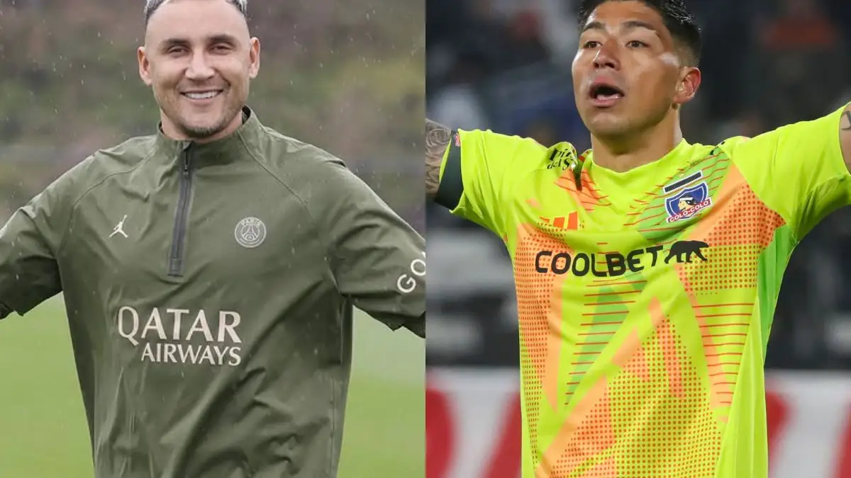 Keylor Navas y Brayan Cortés son las dos opciones para el arco de Colo-Colo.