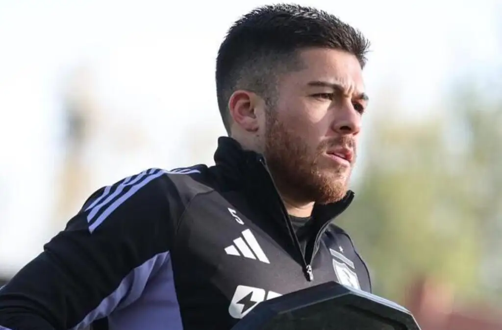 Víctor Felipe Méndez volvió a entrenar con normalidad.