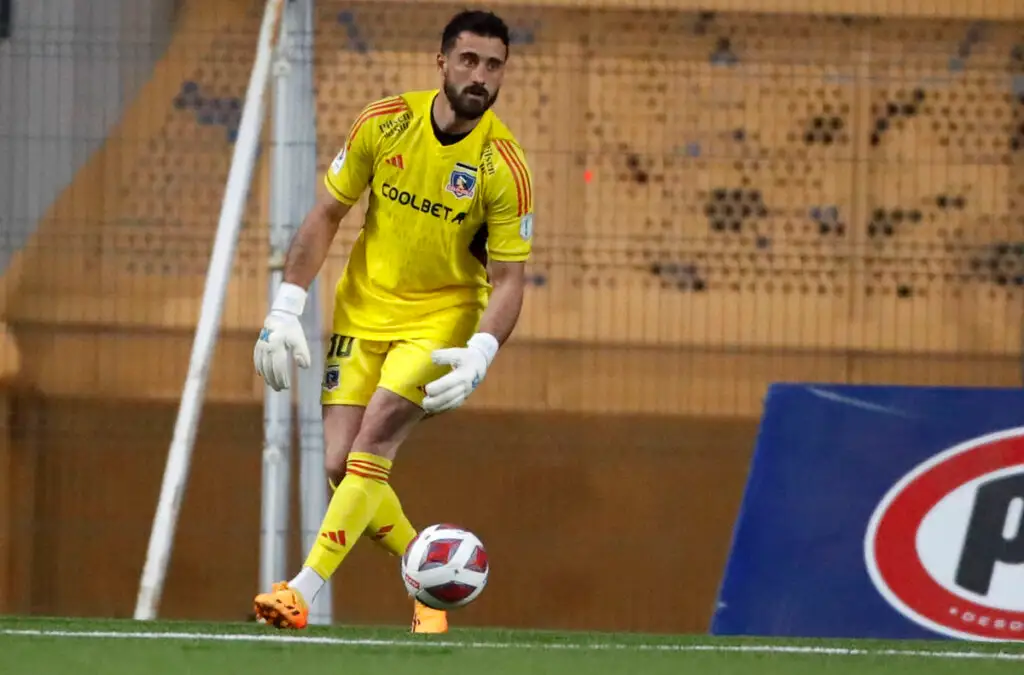 Fernando de Paul en el partido frente a Unión la Calera.