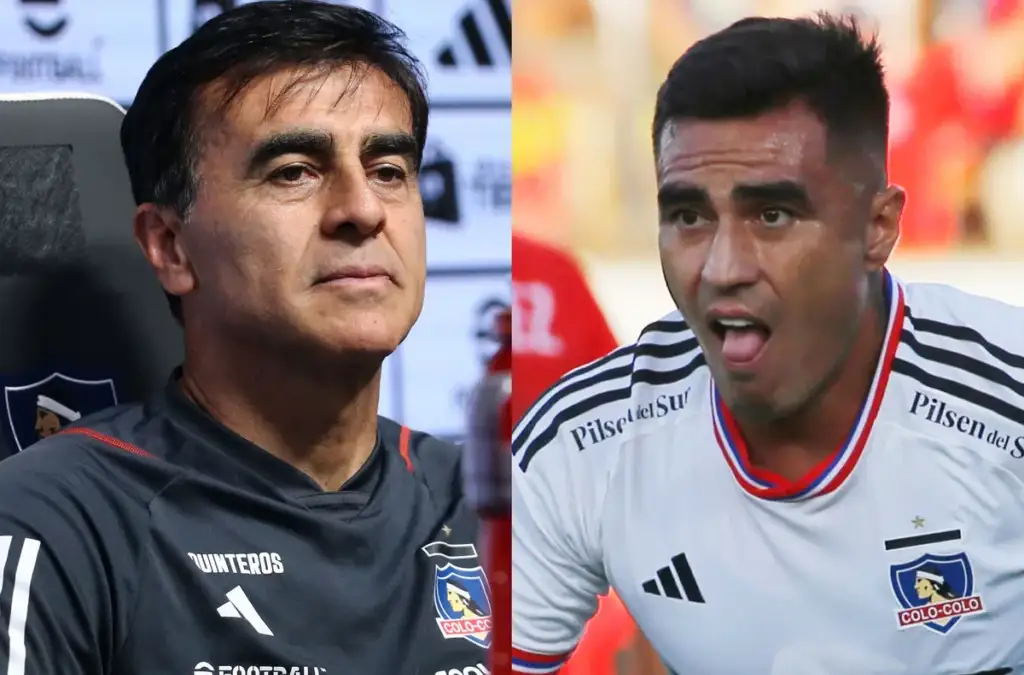 Gustavo Quinteros y Darío Lezcano tuvieron varios roces en Colo-Colo.