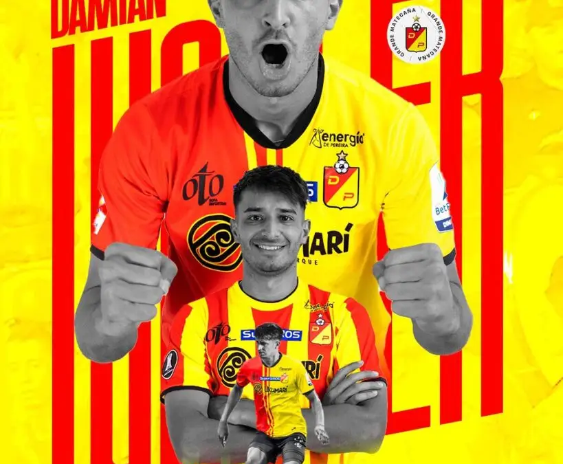 Damián Waller fue presentado en Deportivo Pereira.