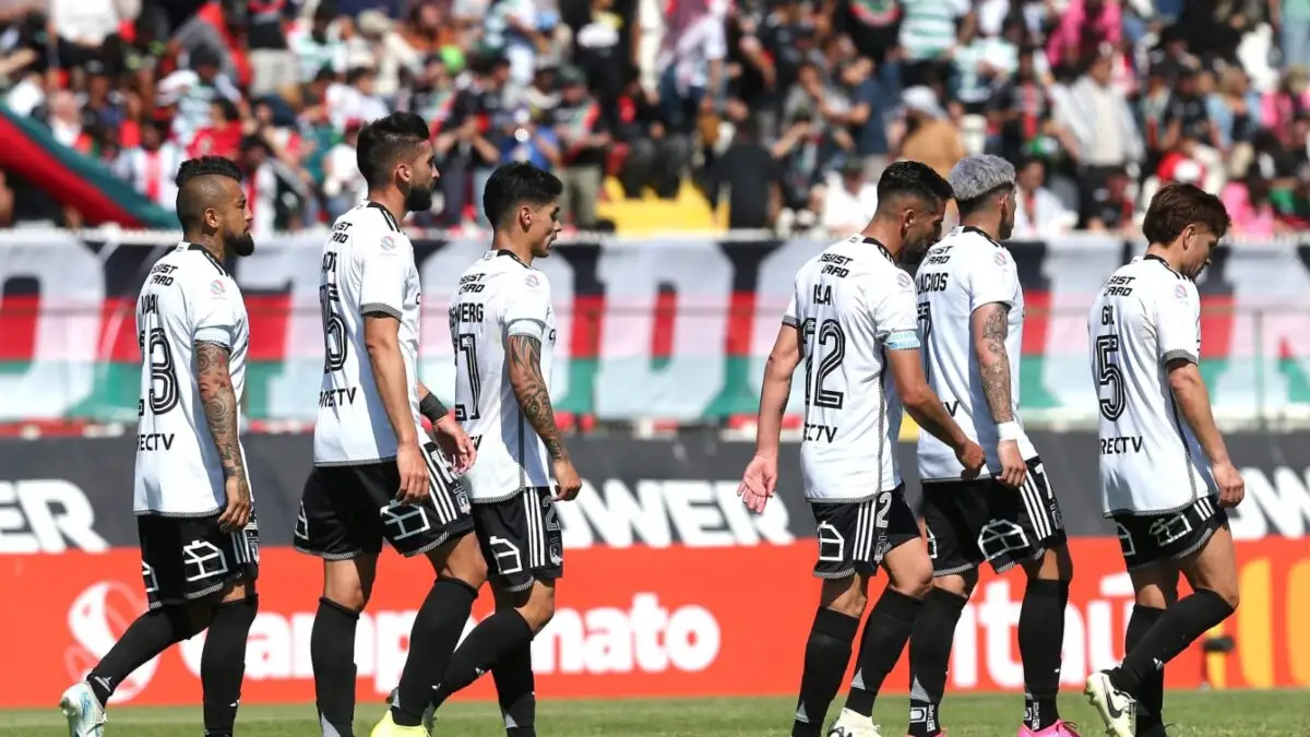 Jugadores de Colo-Colo.