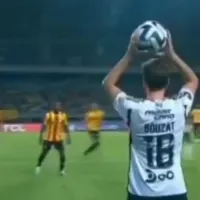 [VIDEO]: Agustín Bouzat se viralizó en redes sociales por un inaudito saque de banda