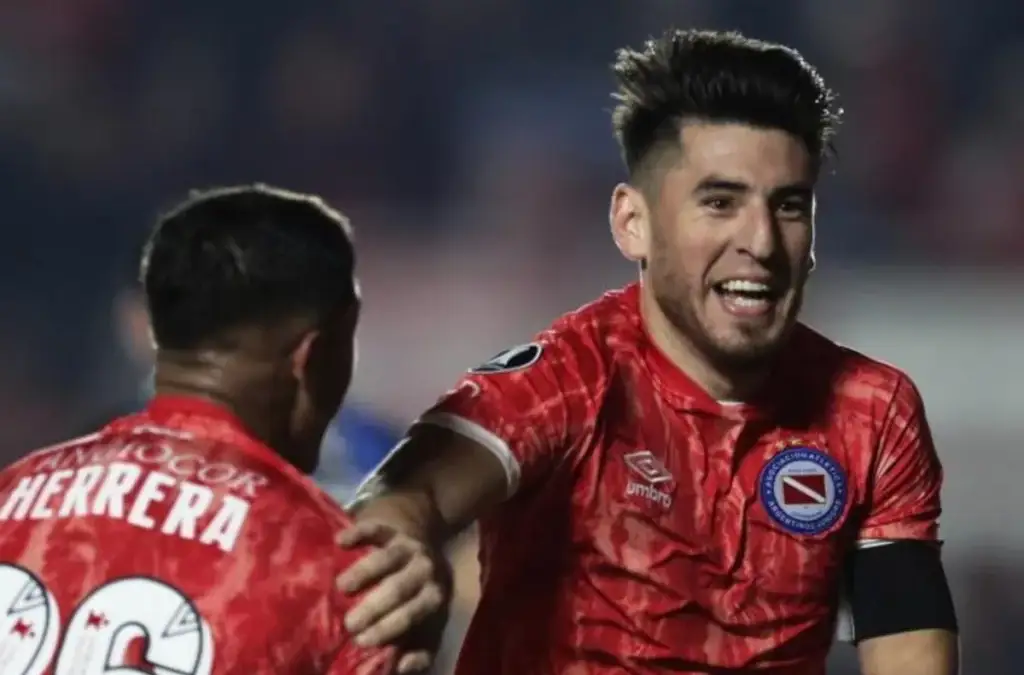 Lucas Villalba en Argentinos Juniors.