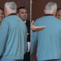 [VIDEO] Captan encuentro entre Aníbal Mosa y Fernando Felicevich en medio de rumores sobre cambio de DT en Colo-Colo