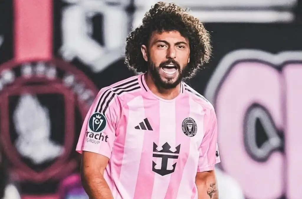 Maximiliano Falcón fue titular en el debut del Inter Miami en el Mundial de Clubes.