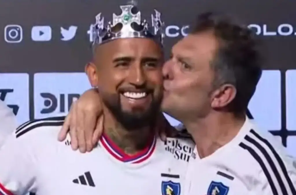 Arturo Vidal y Aníbal Mosa