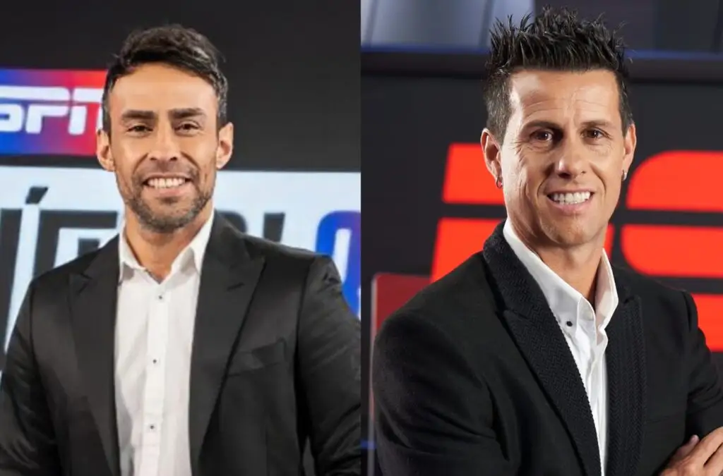 Jorge Valdivia y Diego Rivarola en ESPN.