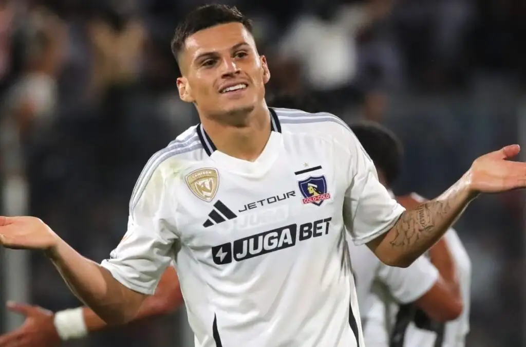 Lucas Cepeda fue baja en el duelo de Colo-Colo frente a Palestino.
