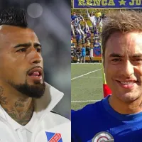 «Los actores no saben de fútbol»: La parada de carros de Arturo Vidal a Álvaro Gómez tras polémico cruce