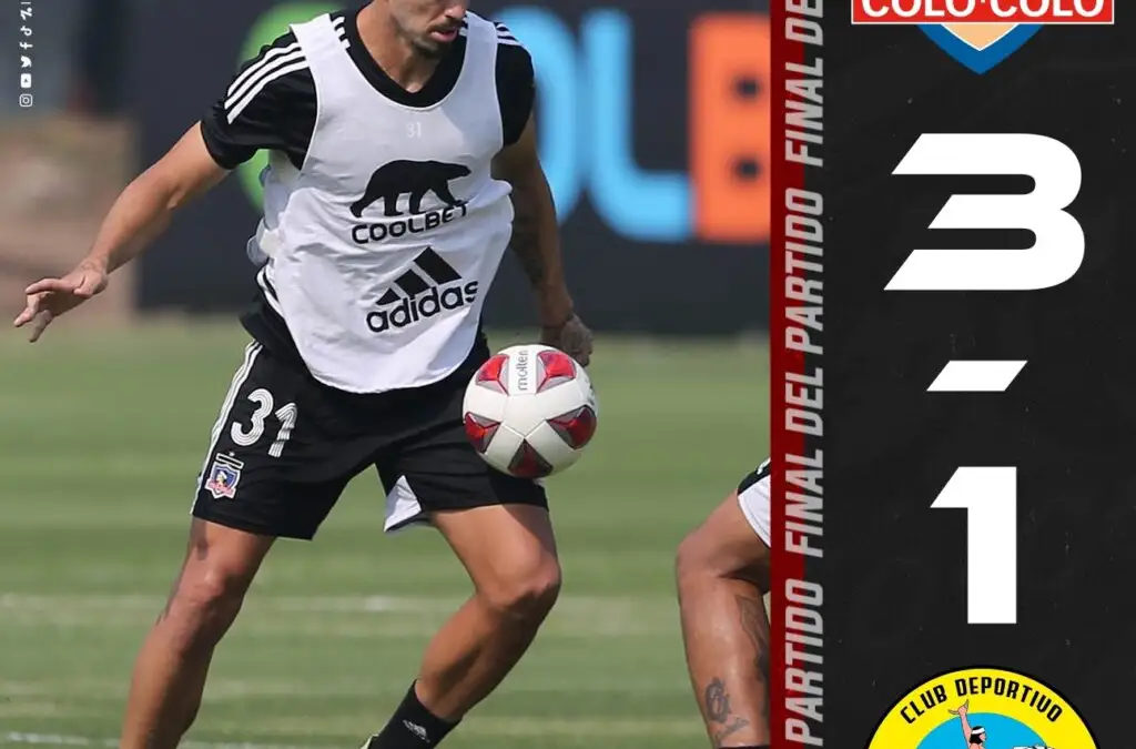 Colo-Colo venció a Lautaro de Buin por tres goles a uno.