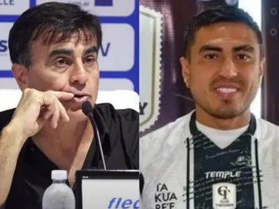 «No juega ni en un equipo chico»: Gustavo Quinteros no se olvida de Darío Lezcano y le manda lapidario mensaje